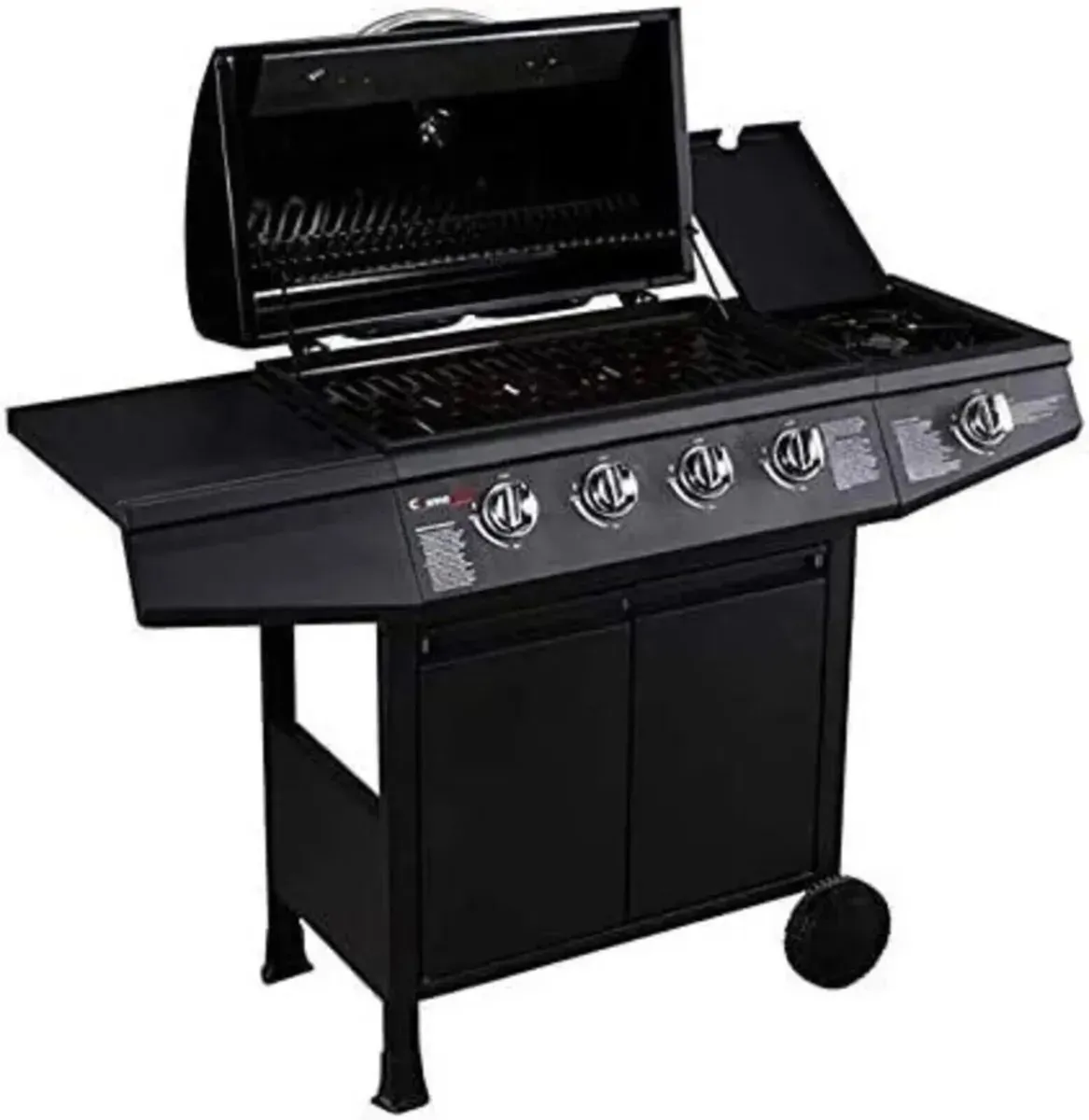 4+1 Burner Gas BBQ Grill with Side Burner - Image 4