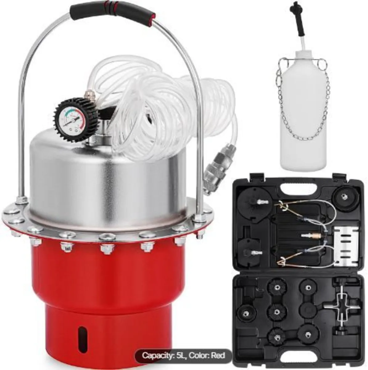Pneumatic Air Pressure Bleeder Tool Kit - Image 1