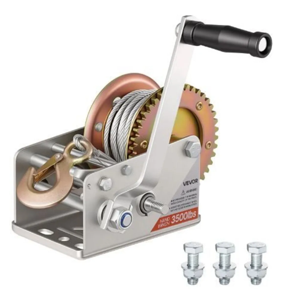 Boat Winch, 1588 kg Hand Winch - Image 4