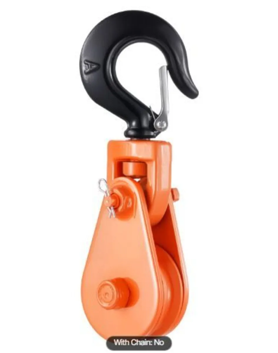 2 Ton Snatch Block with Swivel Hook - Image 4