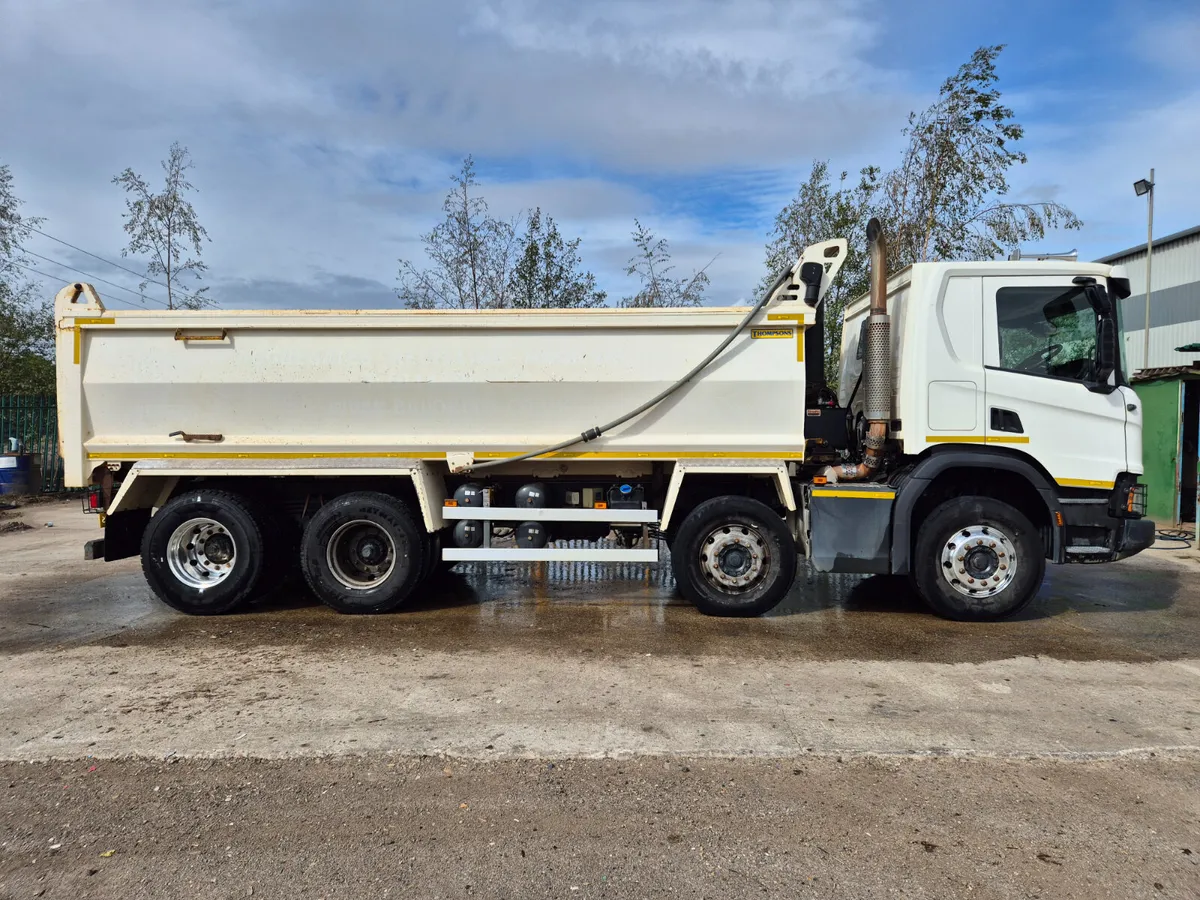 2022 (72) SCANIA P410 XT 8X4 STEEL TIPPER3 - Image 3