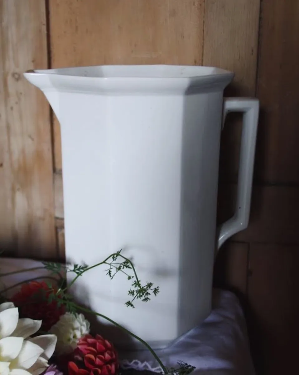 Large Antique Wash Jug - Image 1