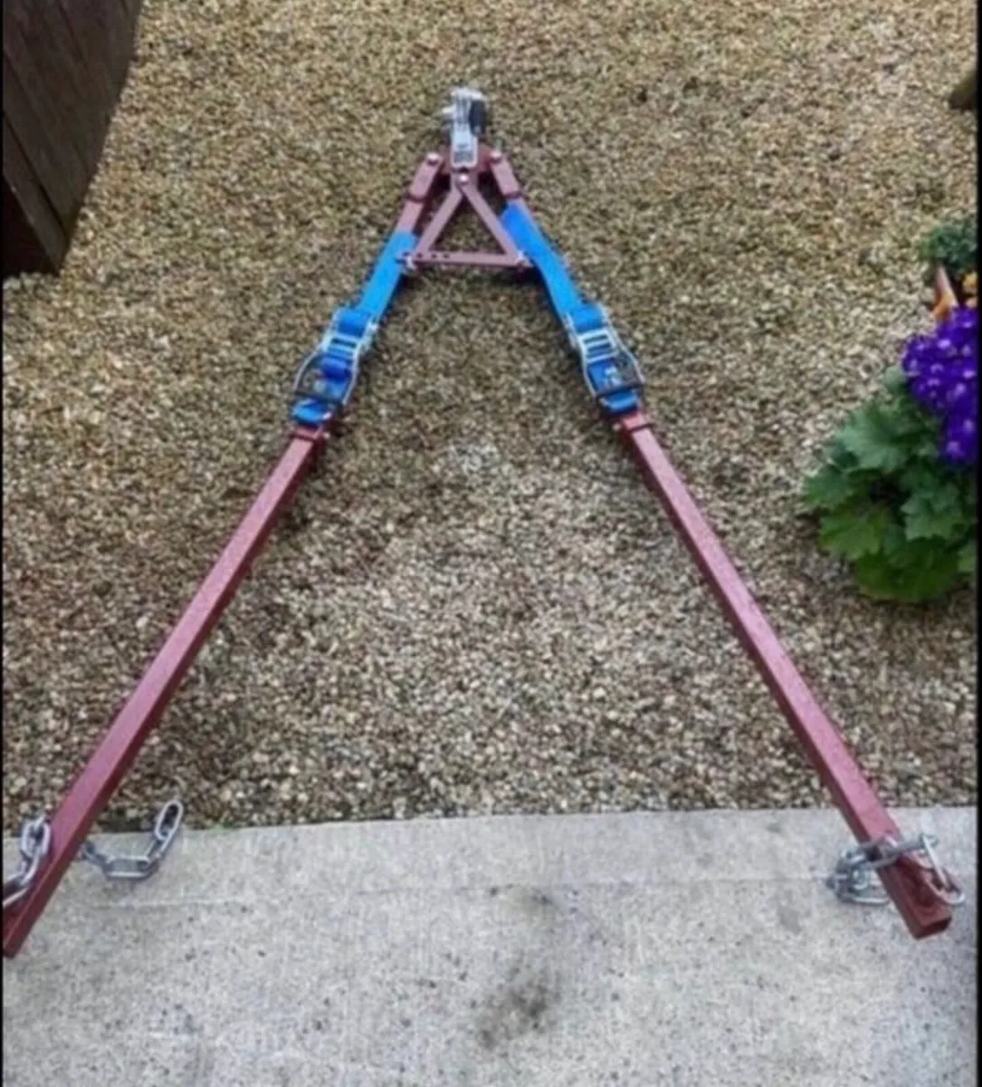 Towing a frame heavy duty , recovery dolly - Image 2