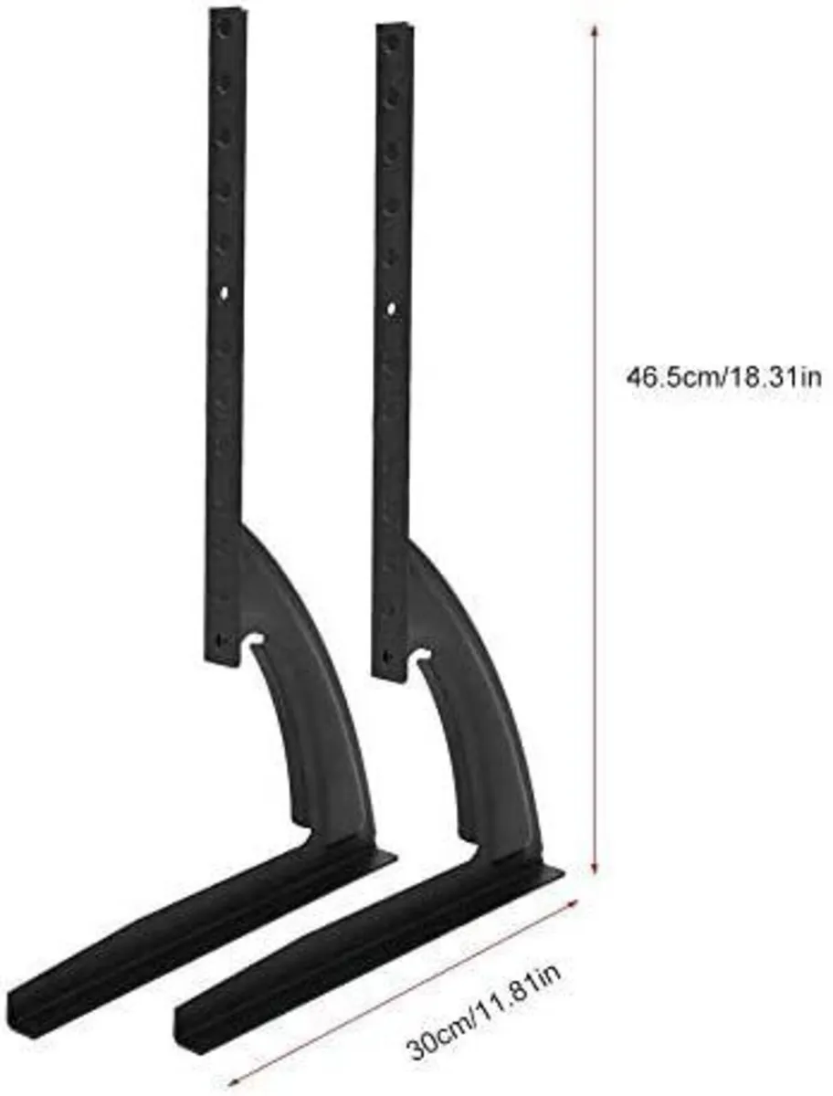 Desktop TV Pedestal Stand Universal Mount - Image 3