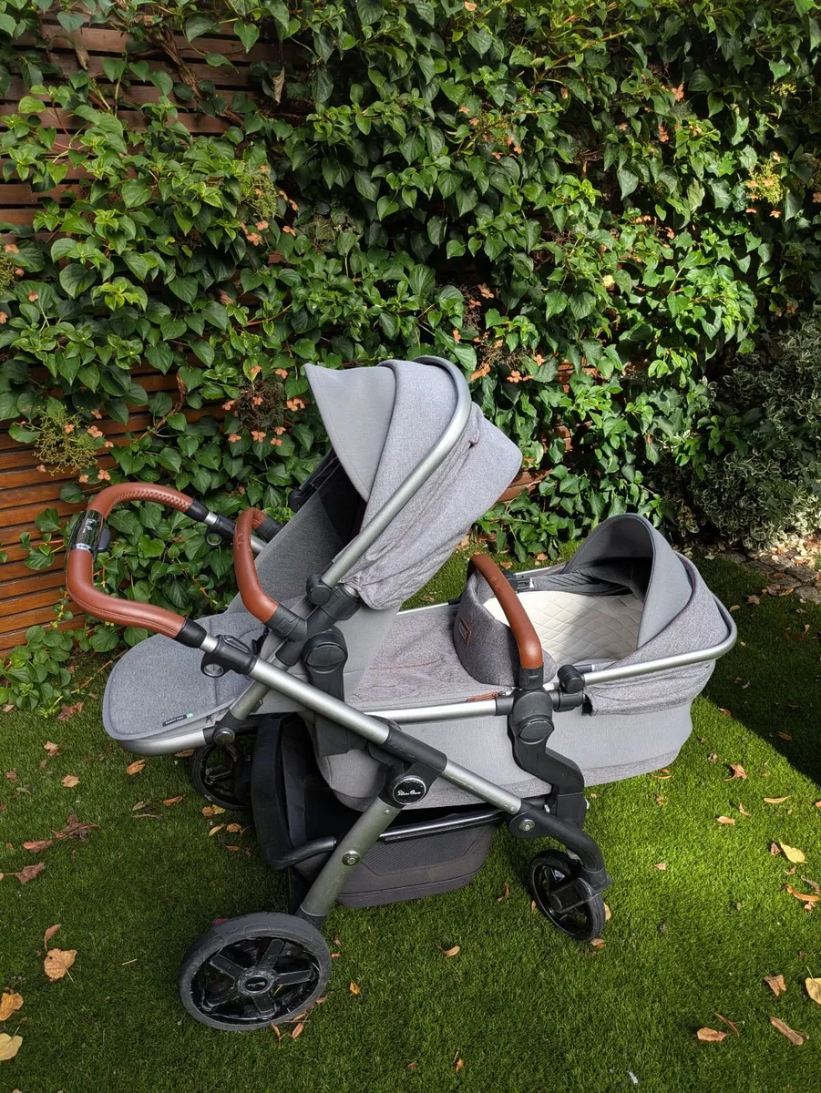 Silvercross Wave tandem pram car seat (like Vista) - Image 1