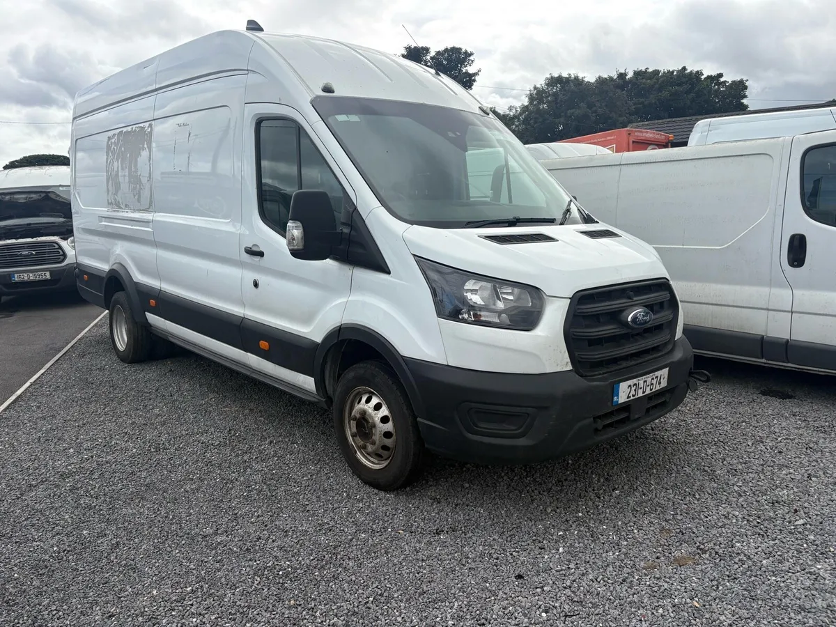 2023 ford transit jumbo twin wheel starting drivin - Image 1