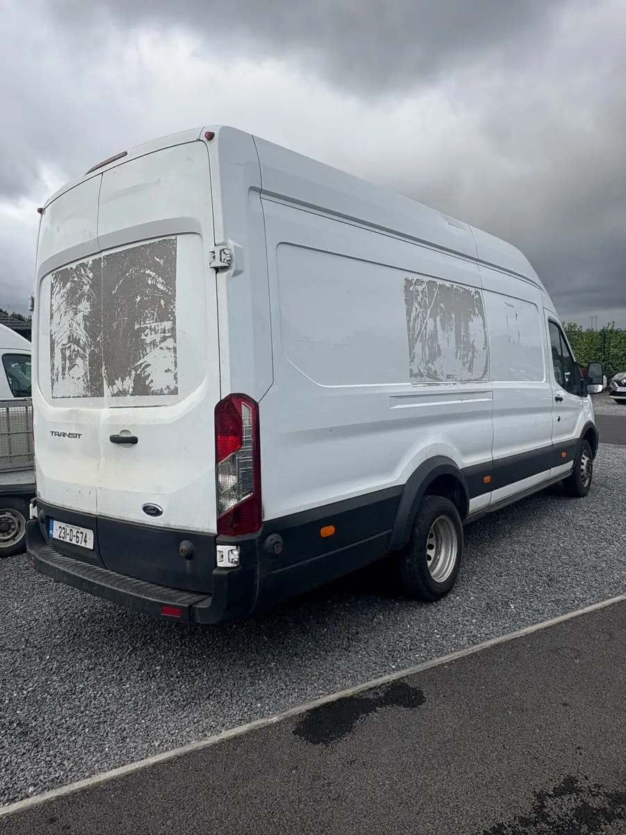 2023 ford transit jumbo twin wheel starting drivin - Image 2