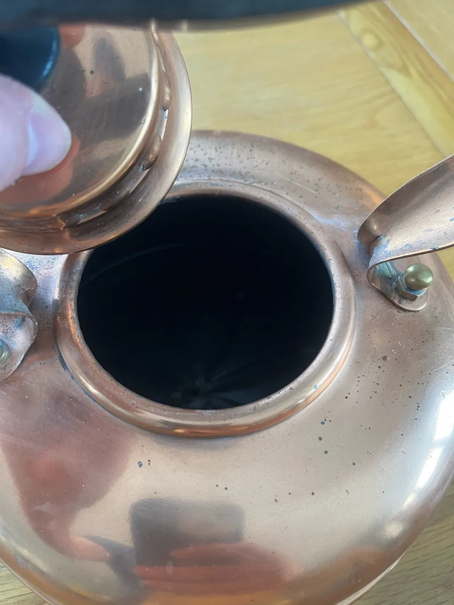 Antique Simplex England Copper Kettle - Image 4