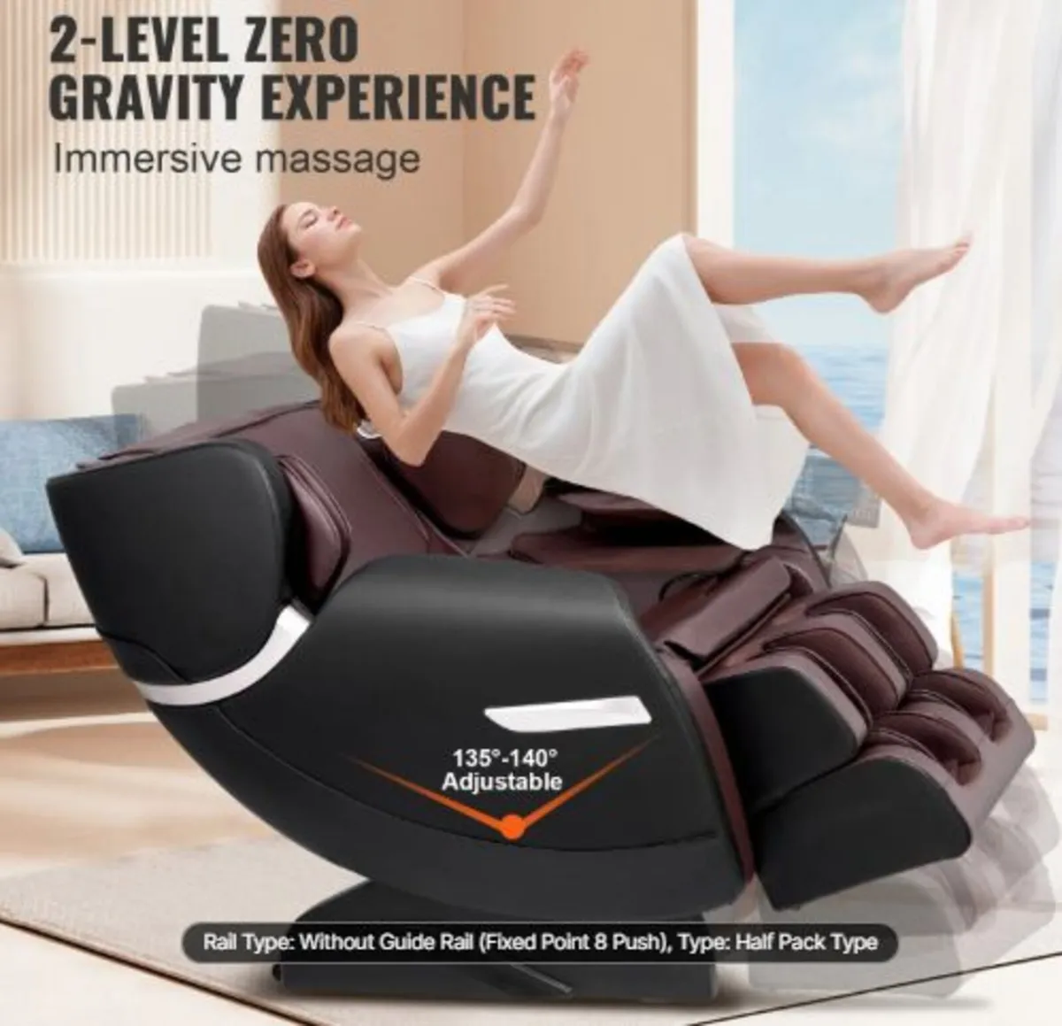 Massage Chair - Full Body Zero Gravity Chair - Image 2