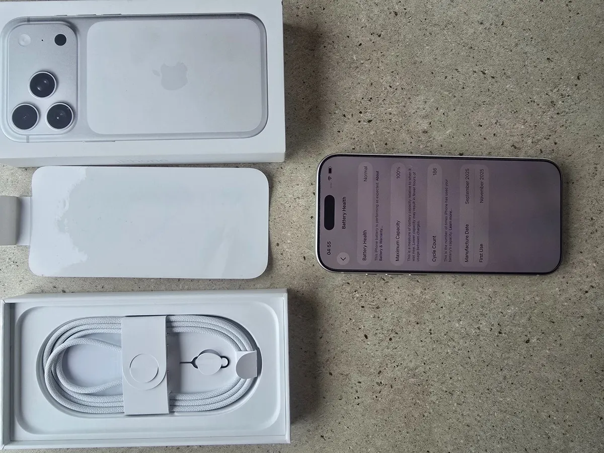 Iphone 17 Pro 256GB Silver - Image 1