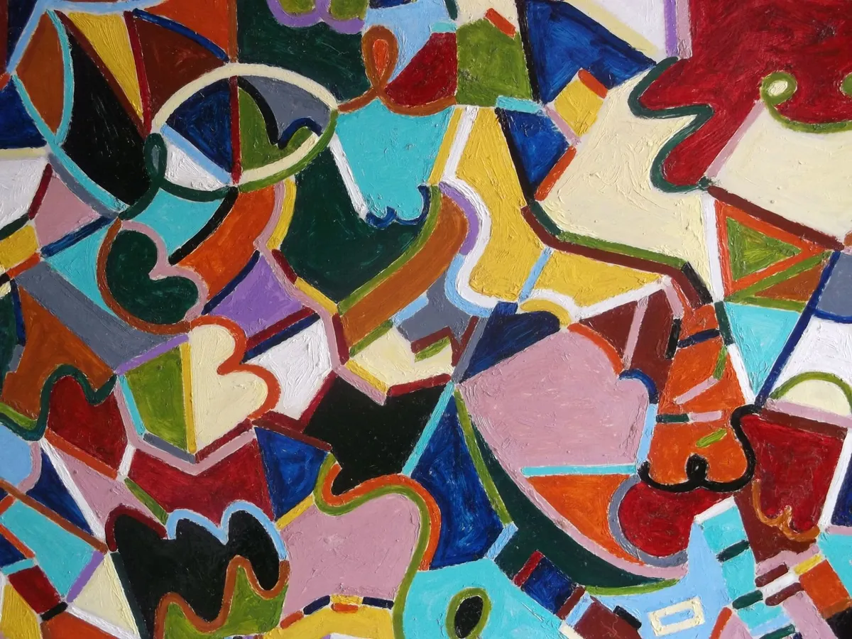 art, oil painting for a large room - Image 4
