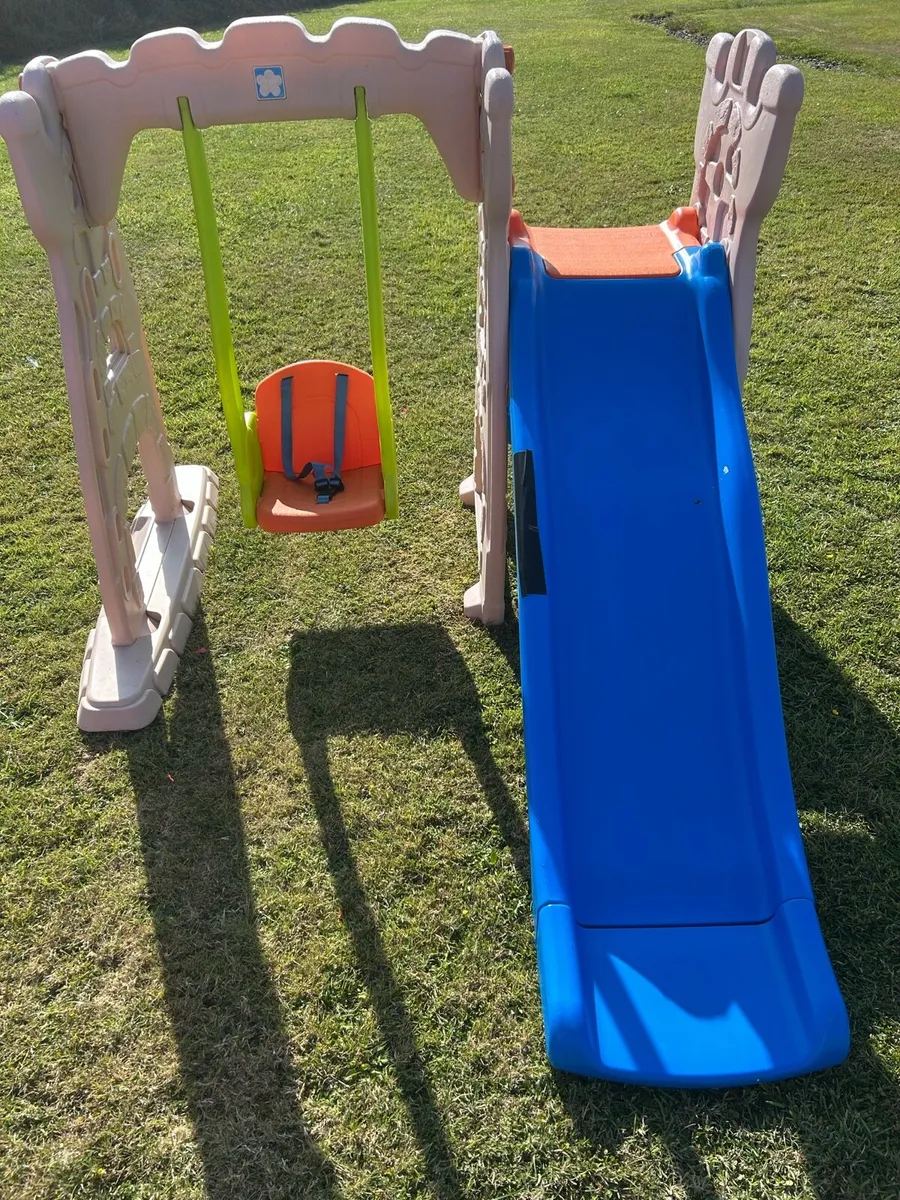 Kids swing and slide set - Image 2