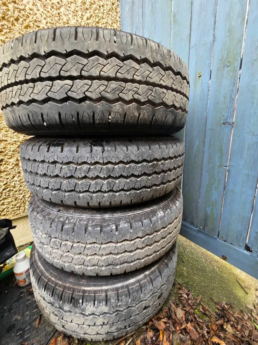 VW transporter alloys and tyres - Image 3