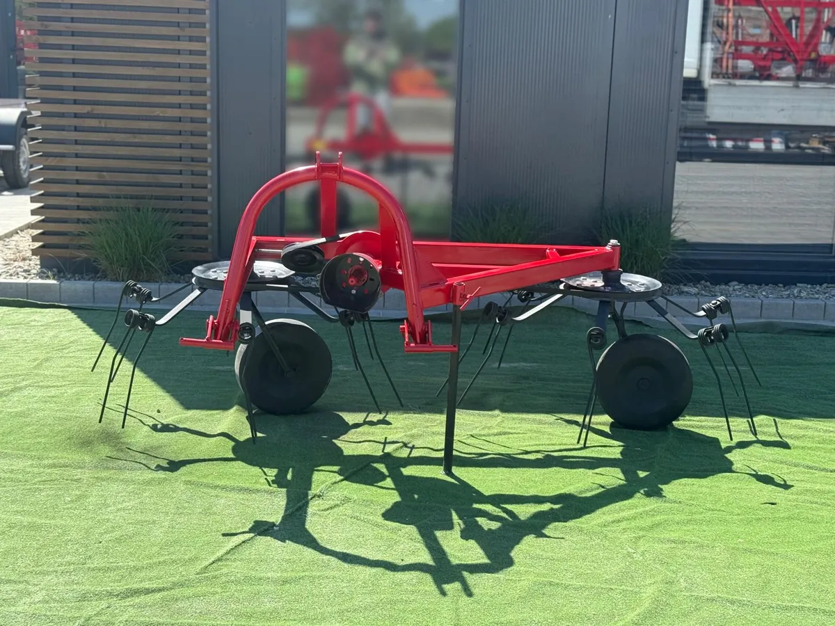 NEW | Hay Tedder Twin Rotor 2x6 Tines Haybob - Image 2
