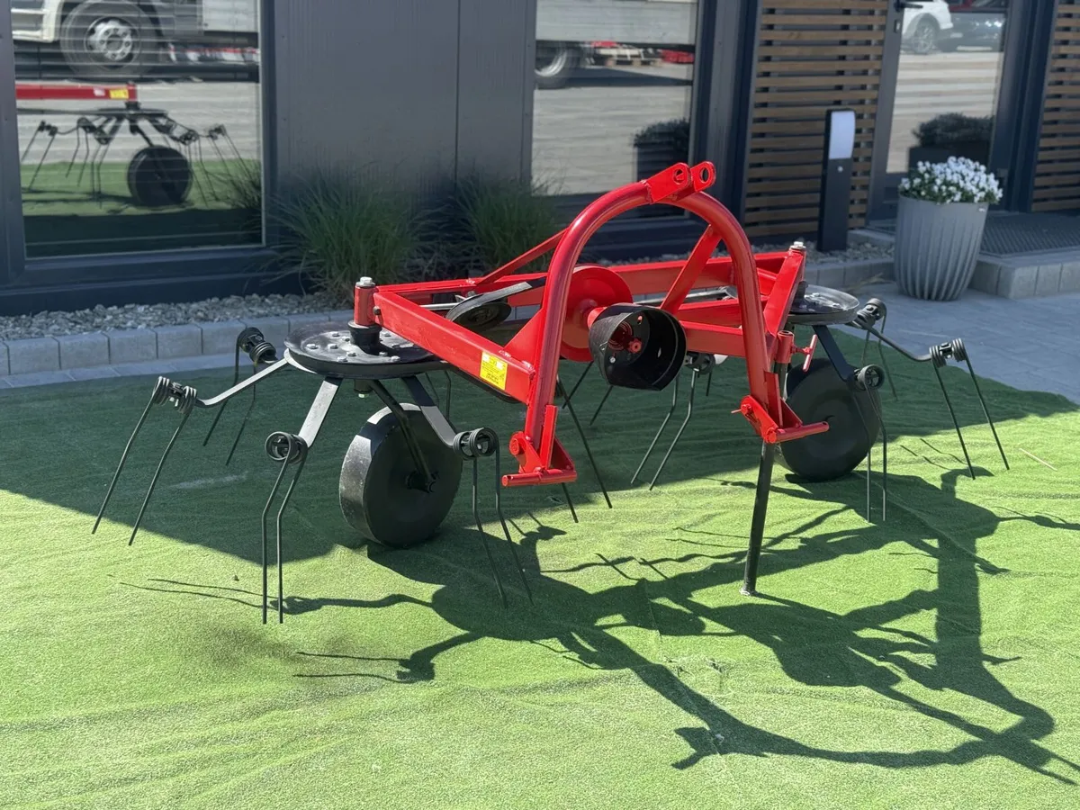 NEW | Hay Tedder Twin Rotor 2x6 Tines Haybob - Image 1