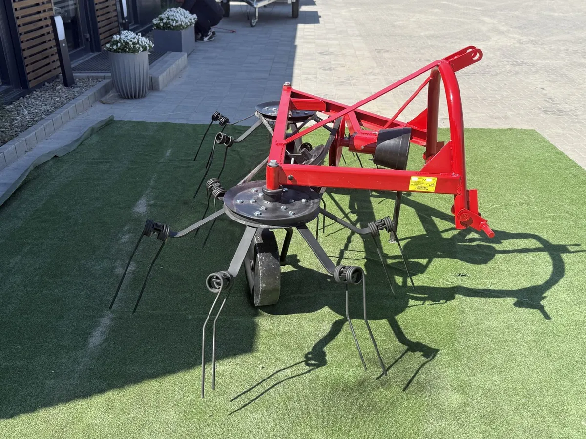 NEW | Hay Tedder Twin Rotor 2x6 Tines Haybob - Image 3