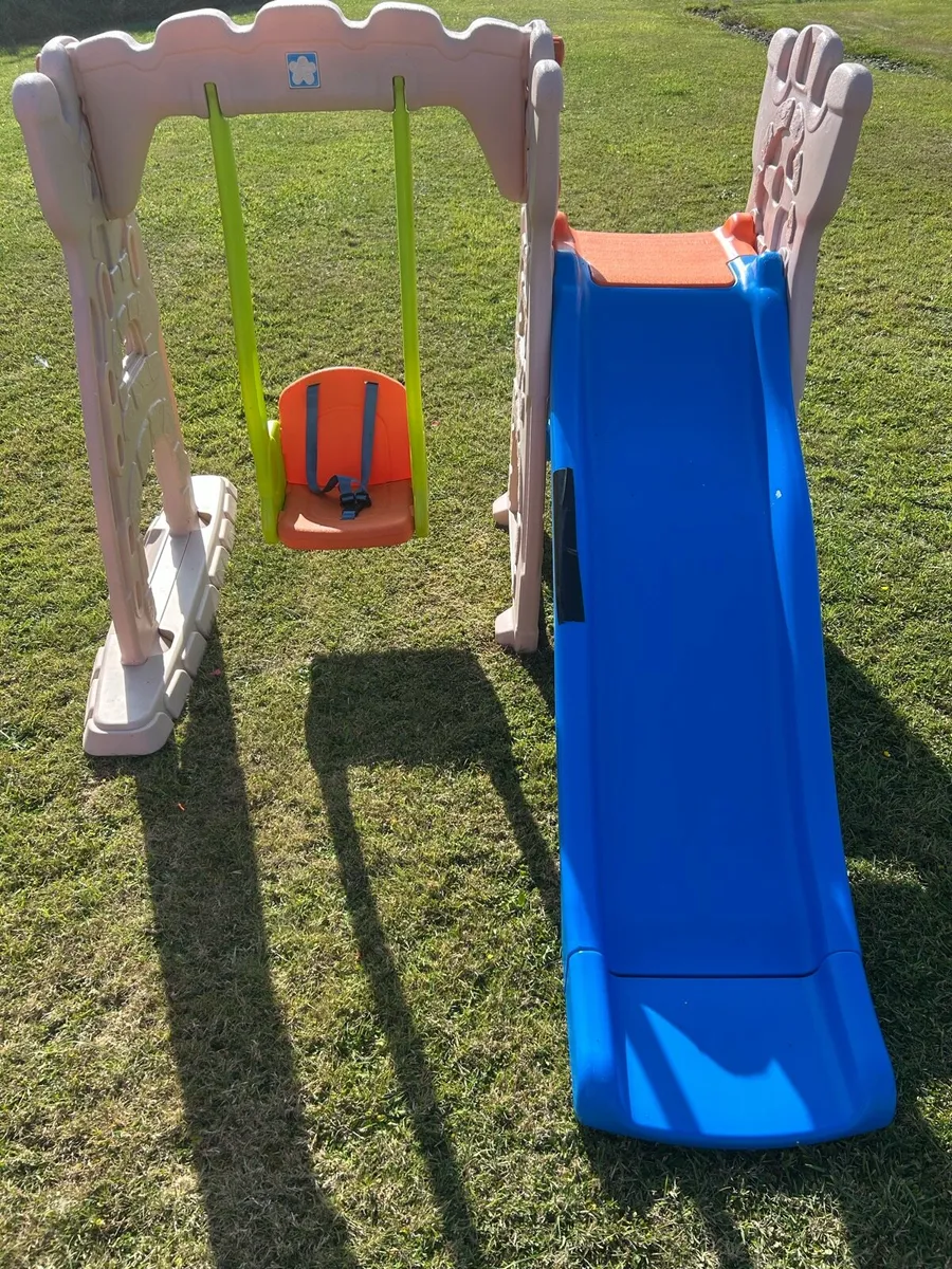 Kids swing and slide set - Image 3