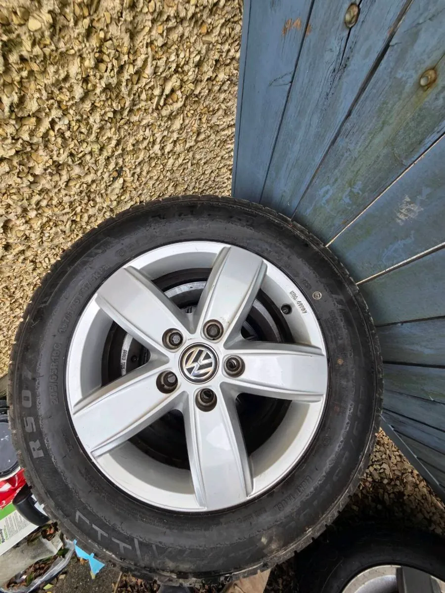 VW transporter alloys and tyres - Image 2