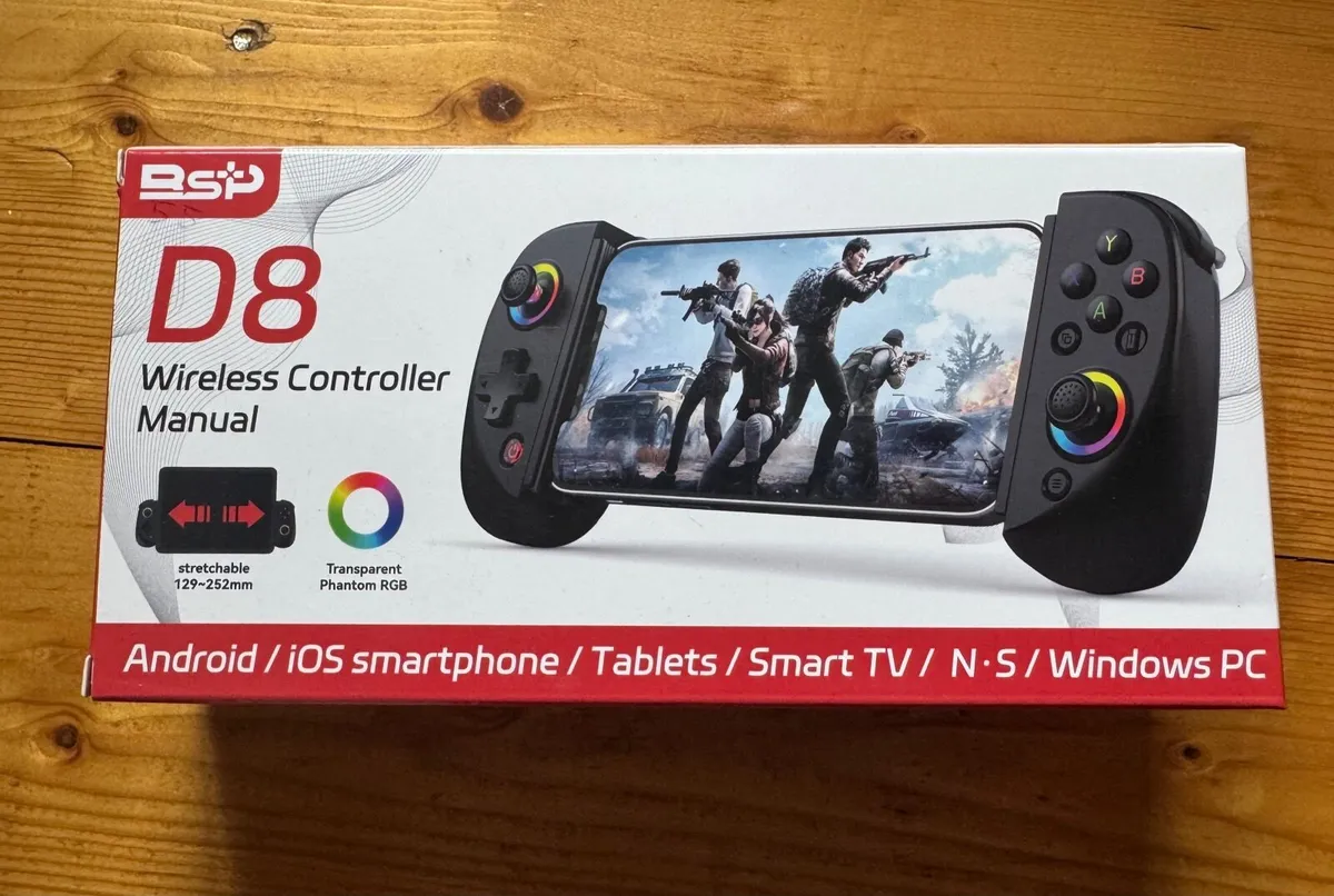 Gamepad BSP-D8 phone controller,Bluetooth, - Image 1