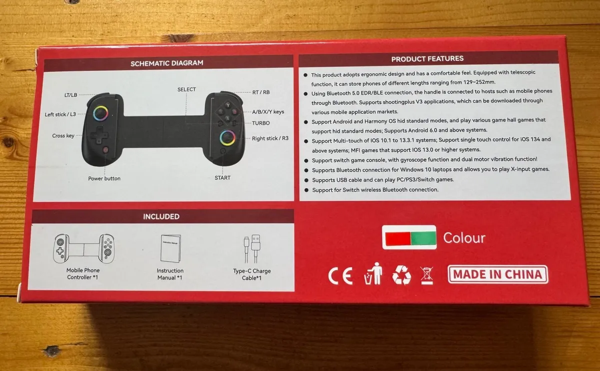 Gamepad BSP-D8 phone controller,Bluetooth, - Image 4