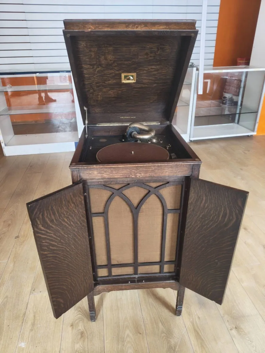 HMV Cabinet Gramaphone - Image 3