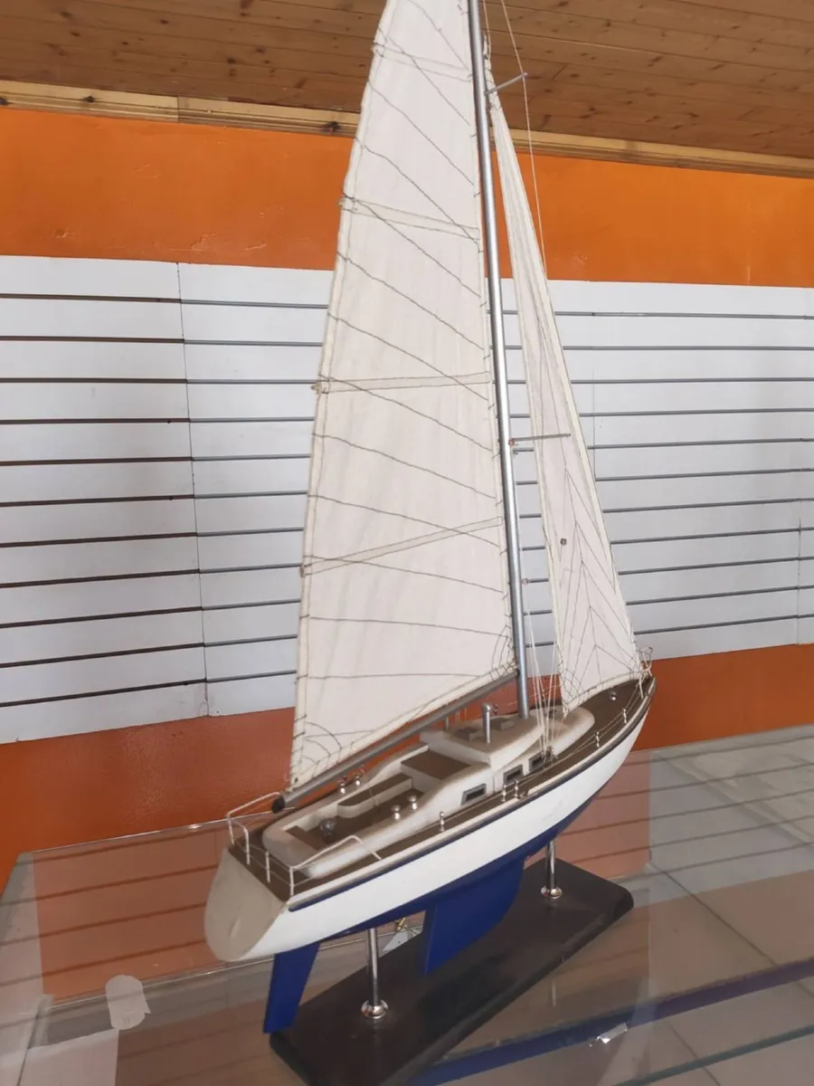 Home Decor Sailboat - good condition - Image 2