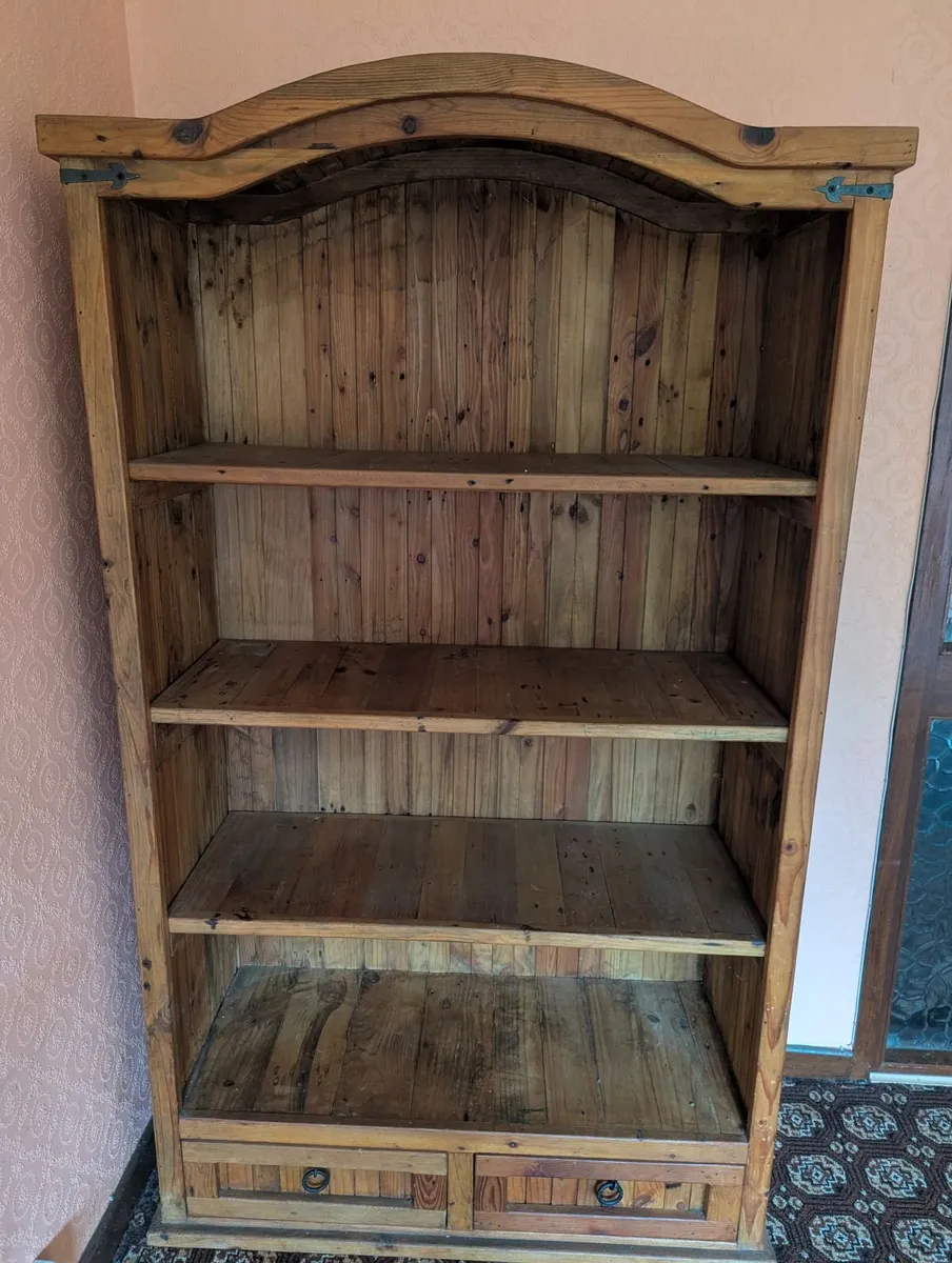 Bookcase solid wood - Image 1