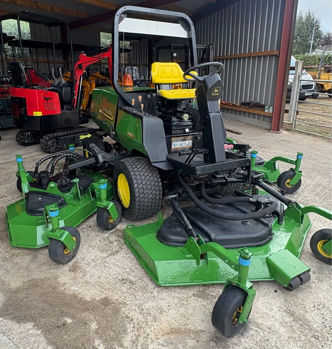 John Deere Batwing Diesel Mower - Image 1