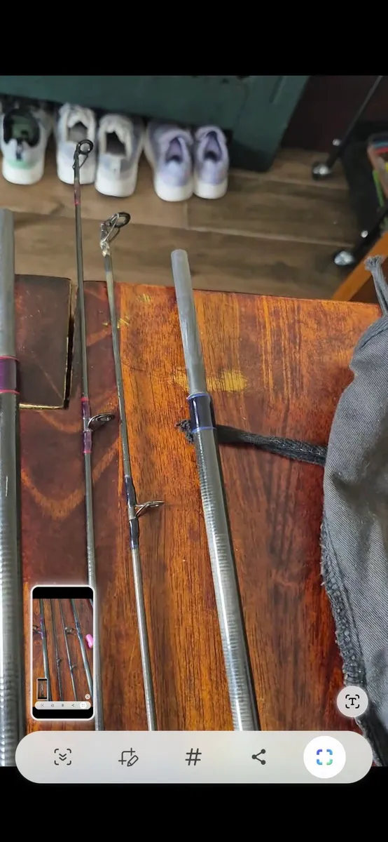 11ft Diawa whiskers spinning rods - Image 4