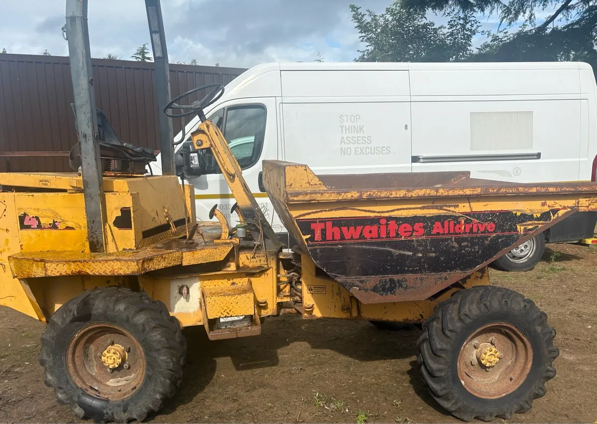 Thwaites 2 Ton Dumper . Perkins Engine - Image 1
