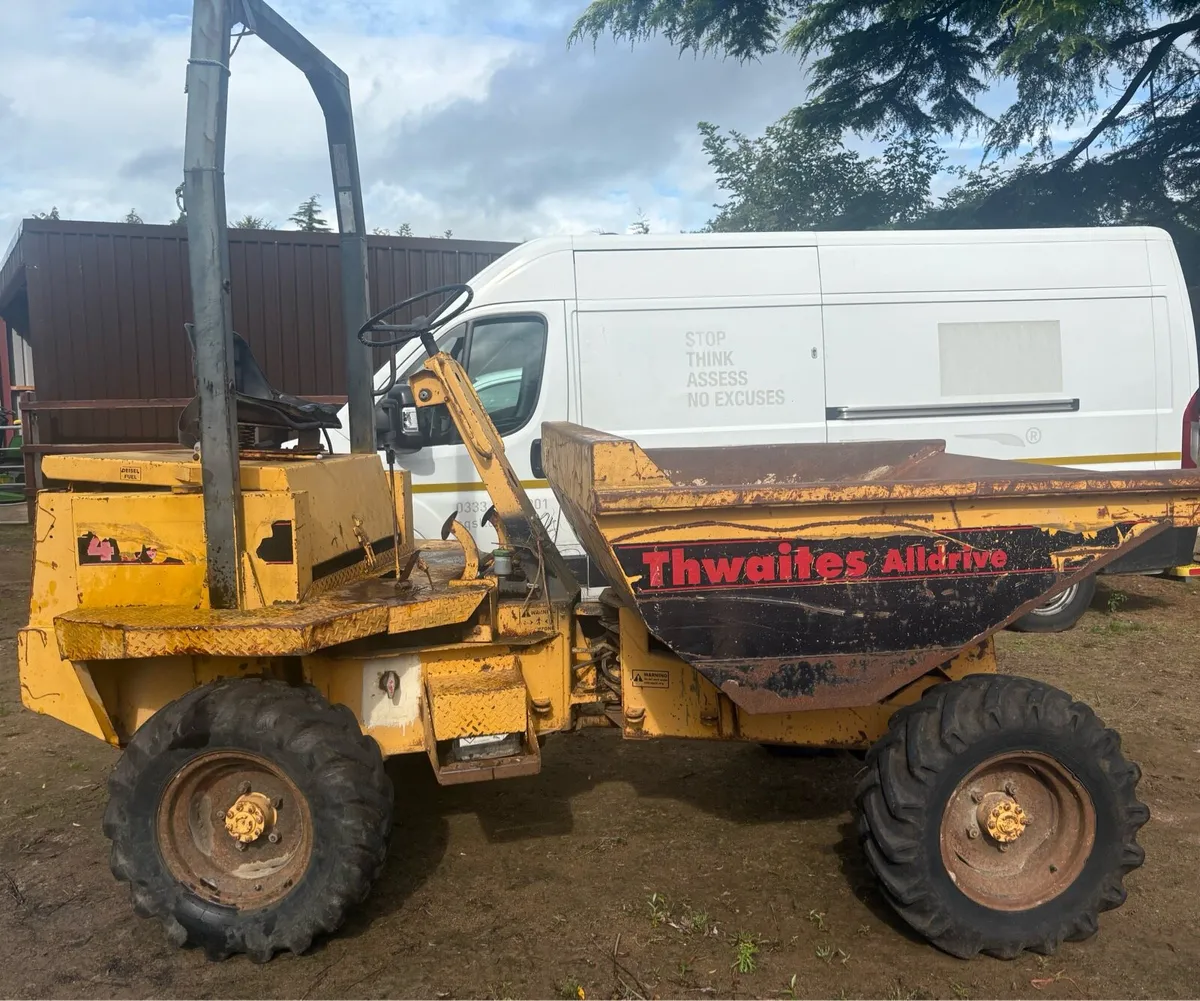 Thwaites 2 Ton Dumper . Perkins Engine - Image 2