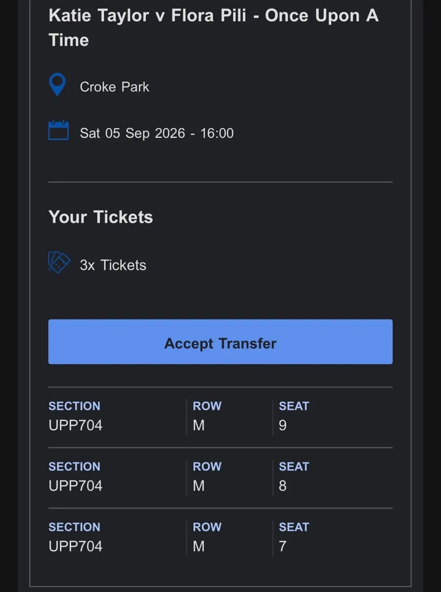 Katie Taylor tickets - Image 2