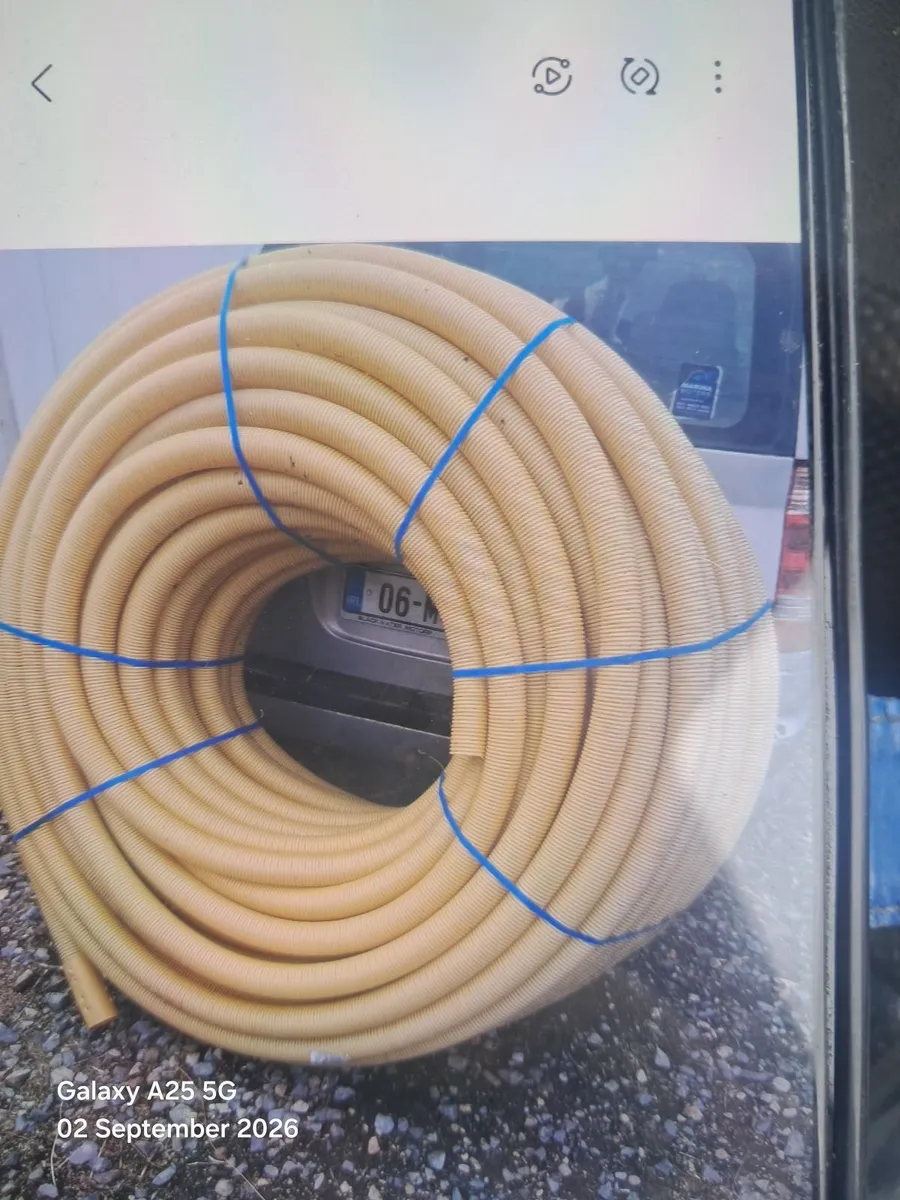 Land drainage  pipe  200 metre