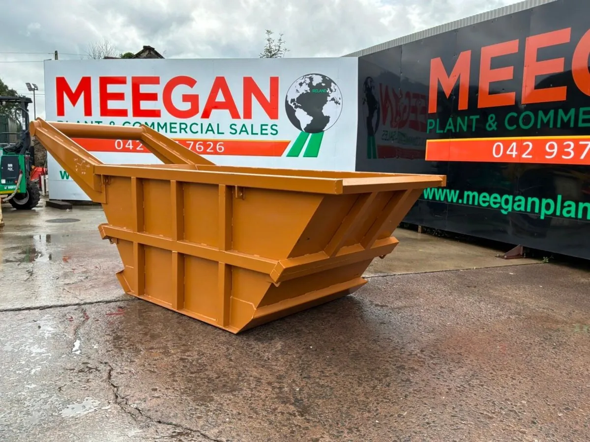 New / unused 7cu/yd excavator material drag skip.. - Image 3