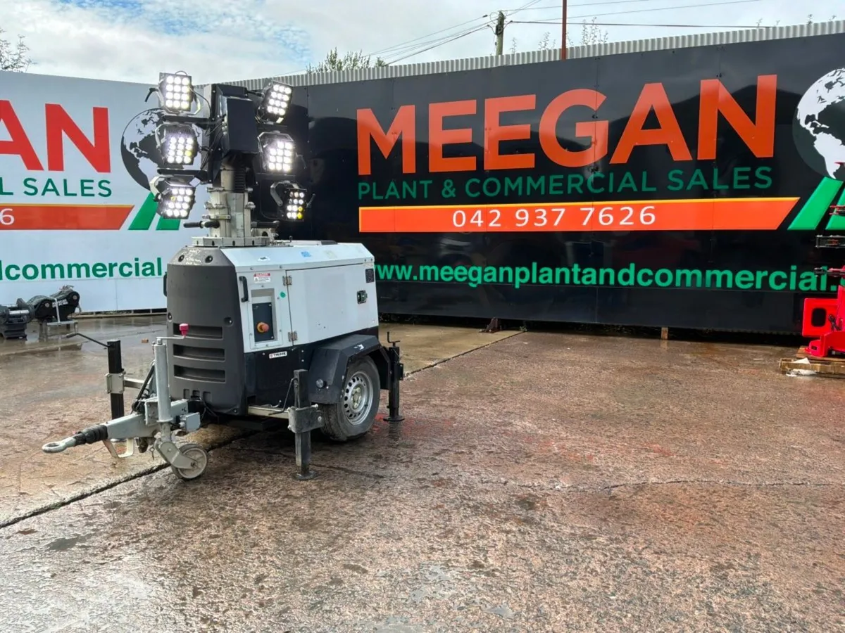 2018 Trime X Eco led lighting tower....2550 hours. - Image 1