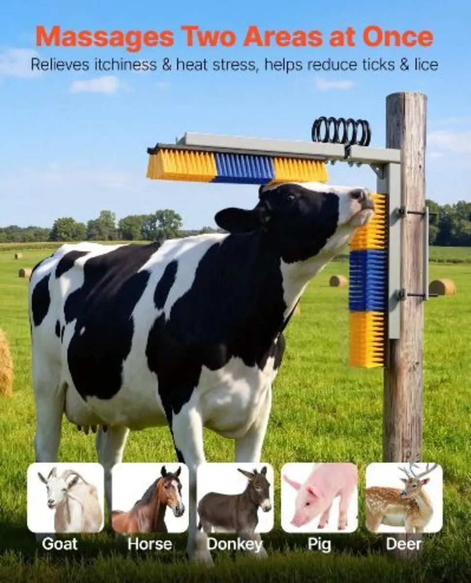 2 Way Livestock Scratching Brush - Image 3