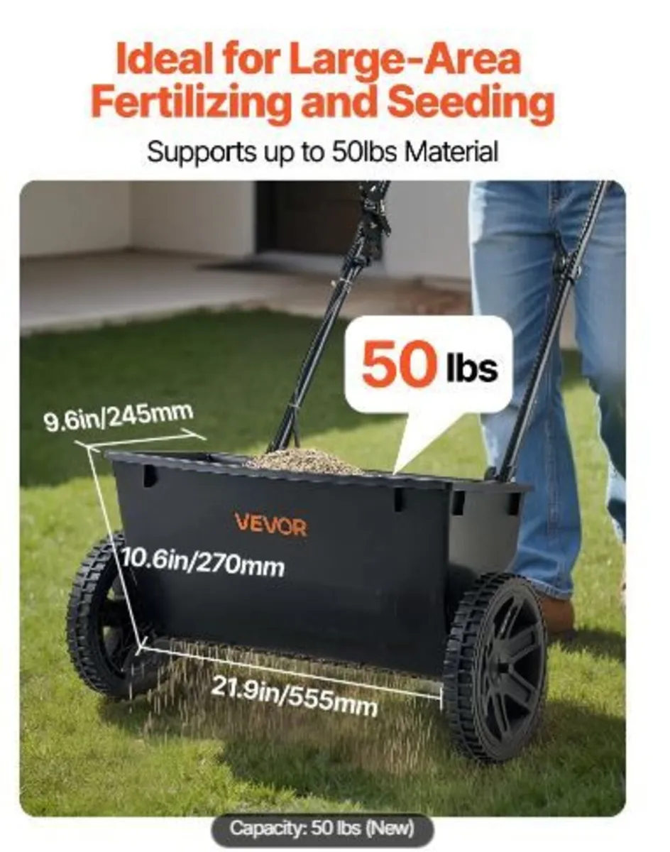 Walk-Behind Push Spreader - Image 2