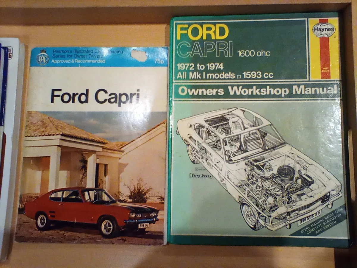 Mk1 ford capri repair manuals - Image 2