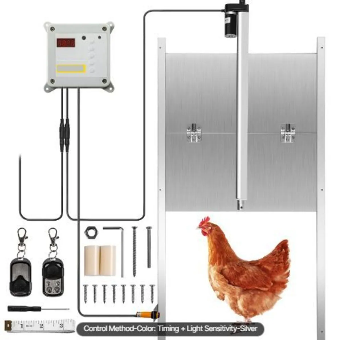 Automatic Chicken Coop Door, Timer and Light - Image 3