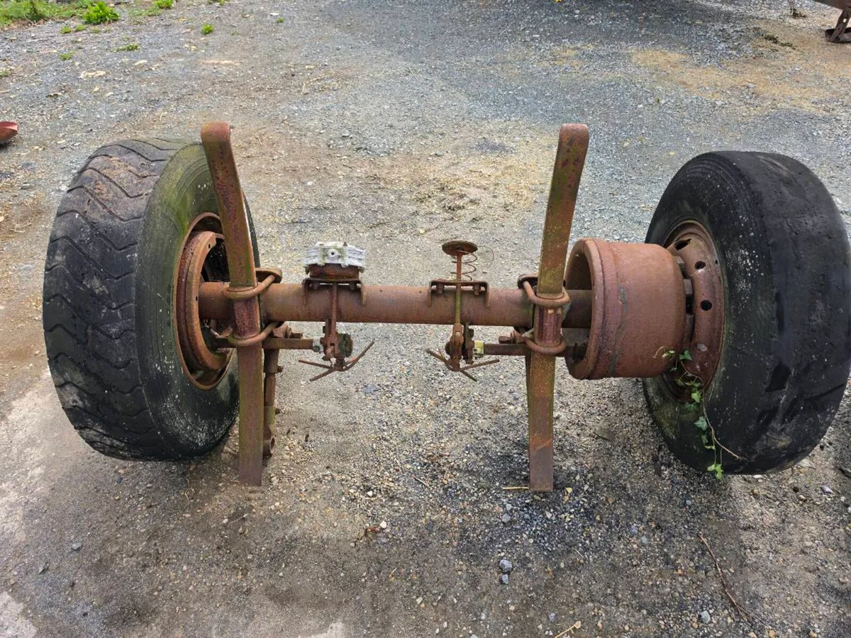 Trailer axles x2 - Image 1