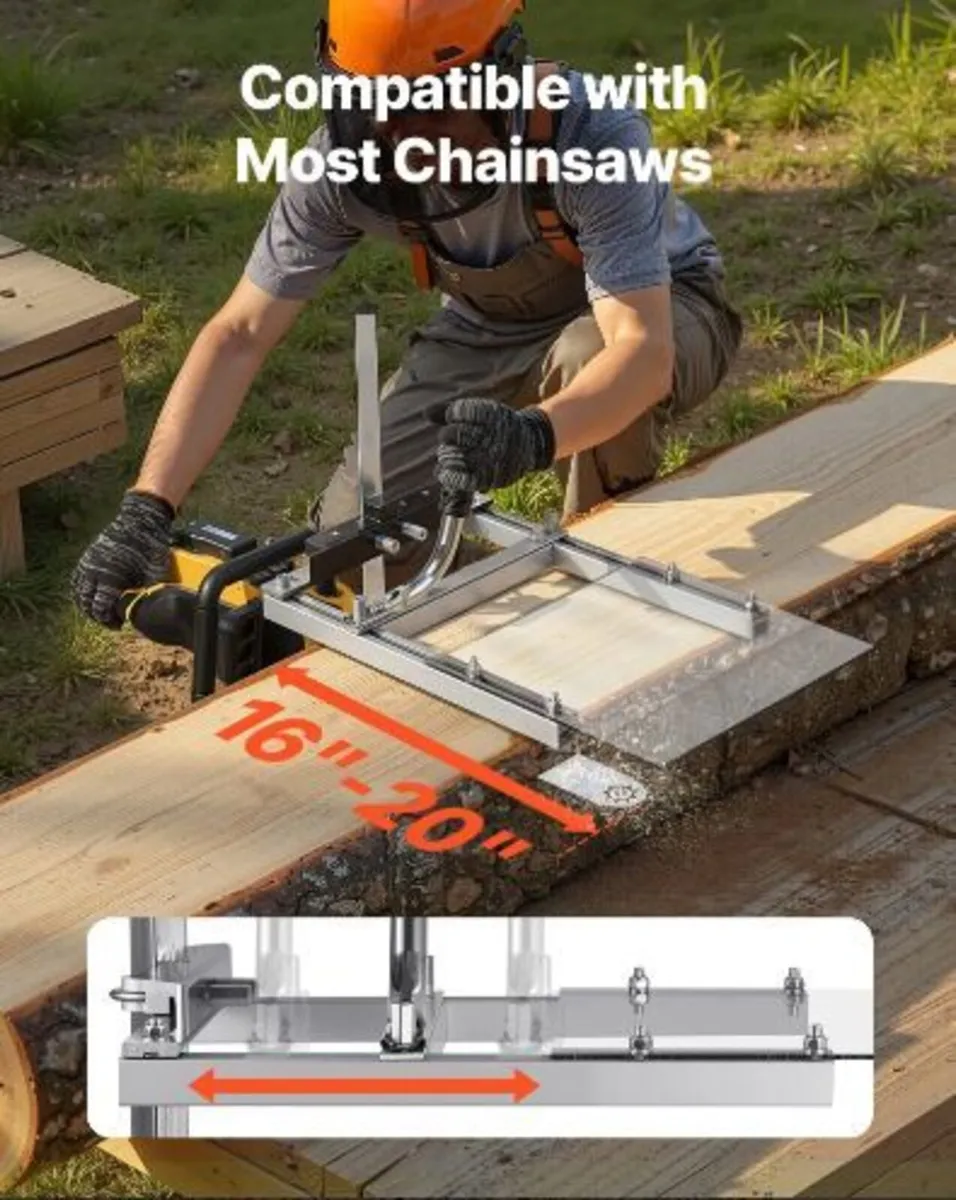 Chainsaw Mill, Portable Sawmill Fits 41-51 cm - Image 2