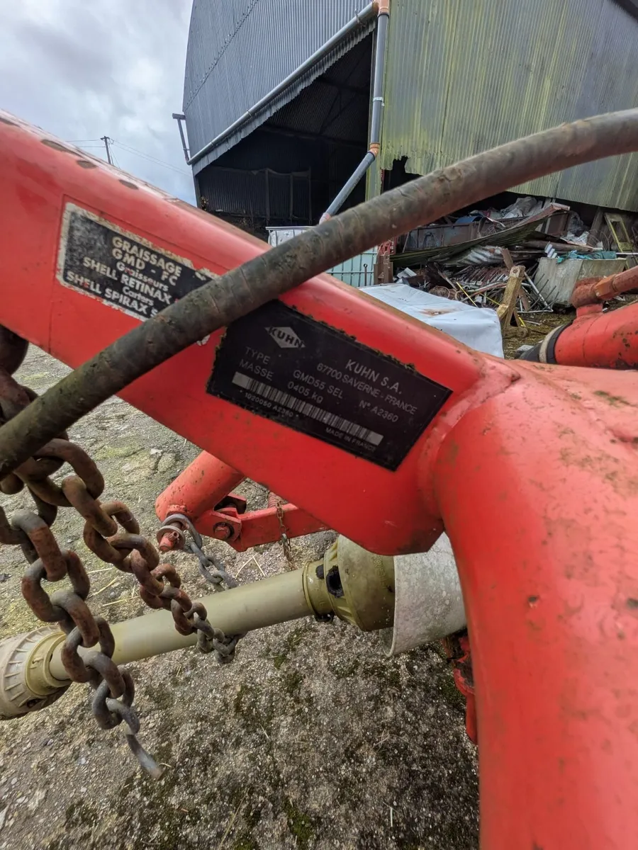 Kuhn disc mower - Image 1
