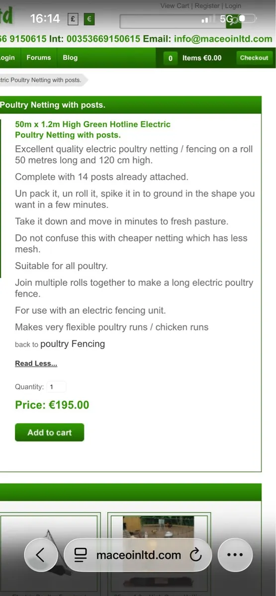 Poultry electric fence - Image 2