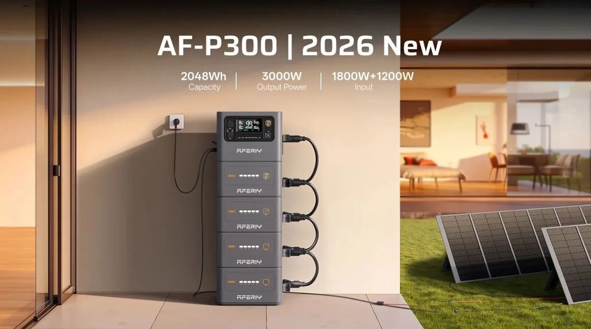 3kw AFERIY AF-P300 Portable Power Station - Image 2