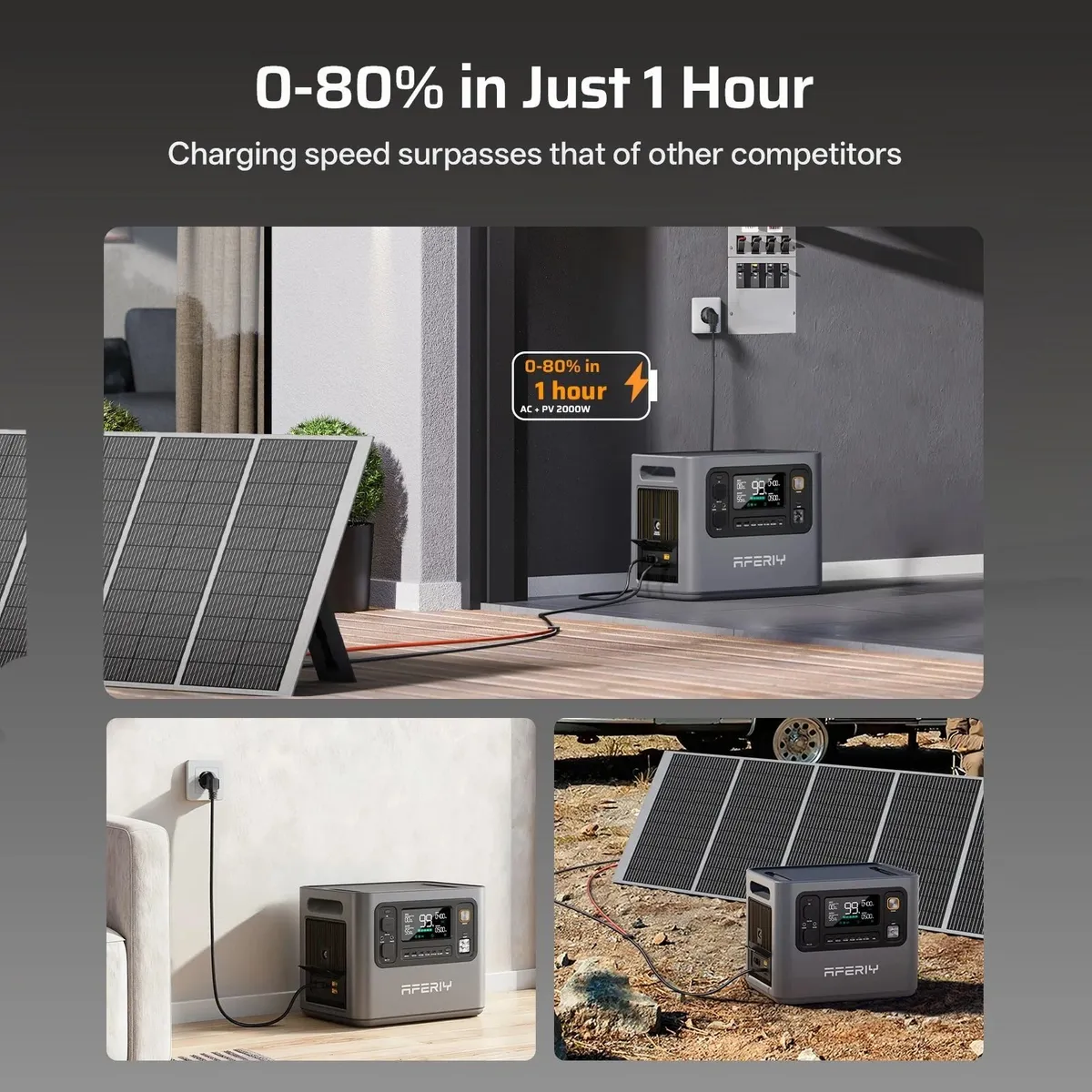 3kw AFERIY AF-P300 Portable Power Station - Image 4