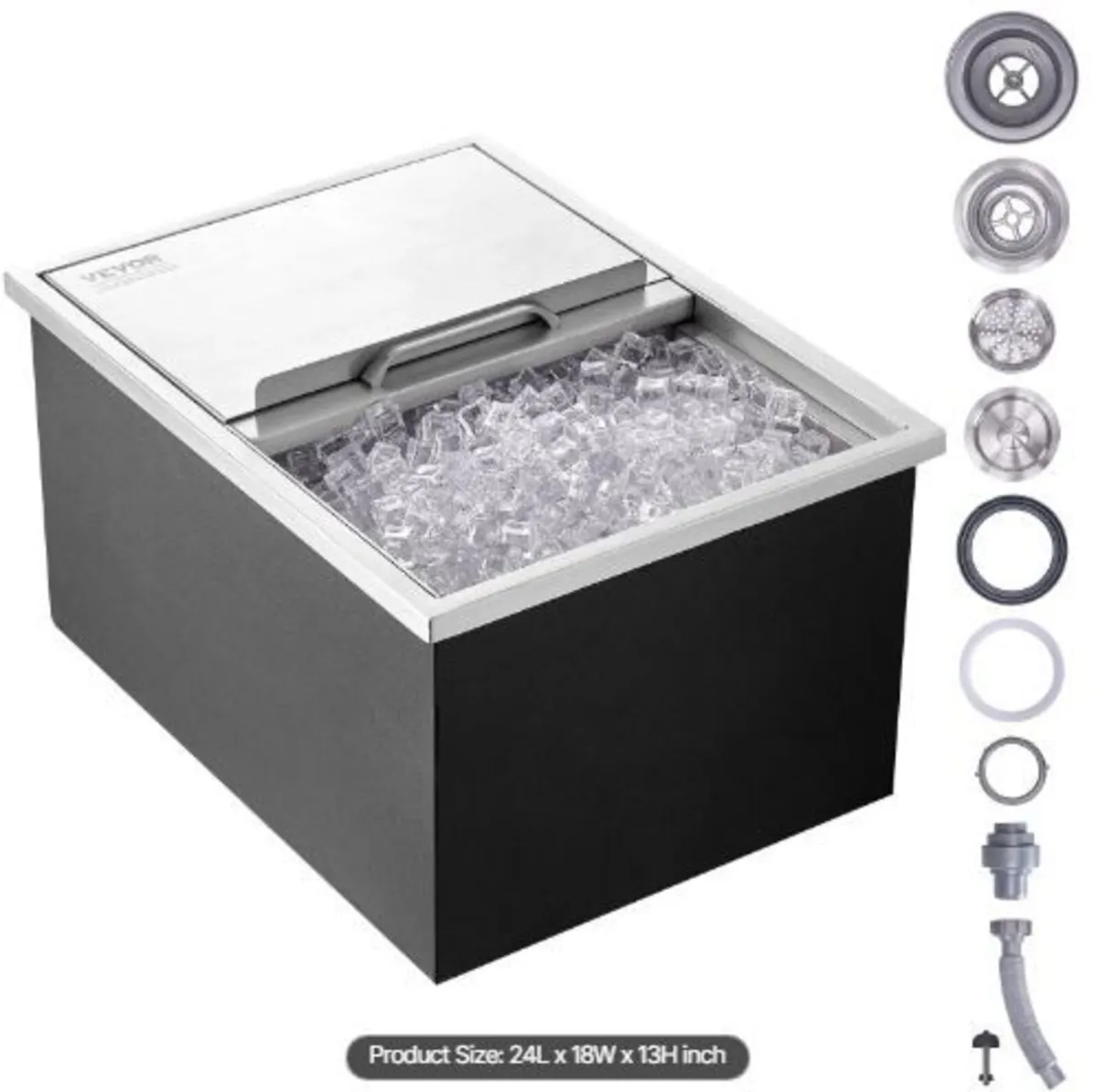 Drop in Ice Chest, 61 cm L x 46 cm W x 33 cm - Image 3