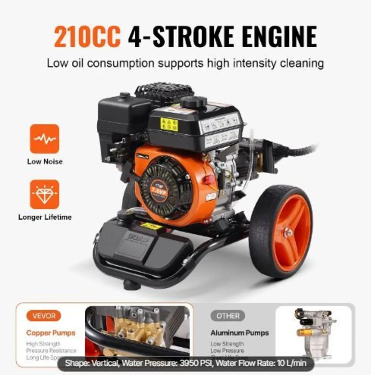 Gas Pressure Washer, 3950 PSI - Image 1