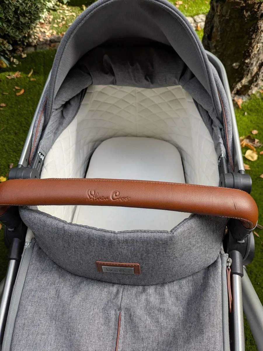 Silvercross Wave tandem pram car seat (like Vista) - Image 4