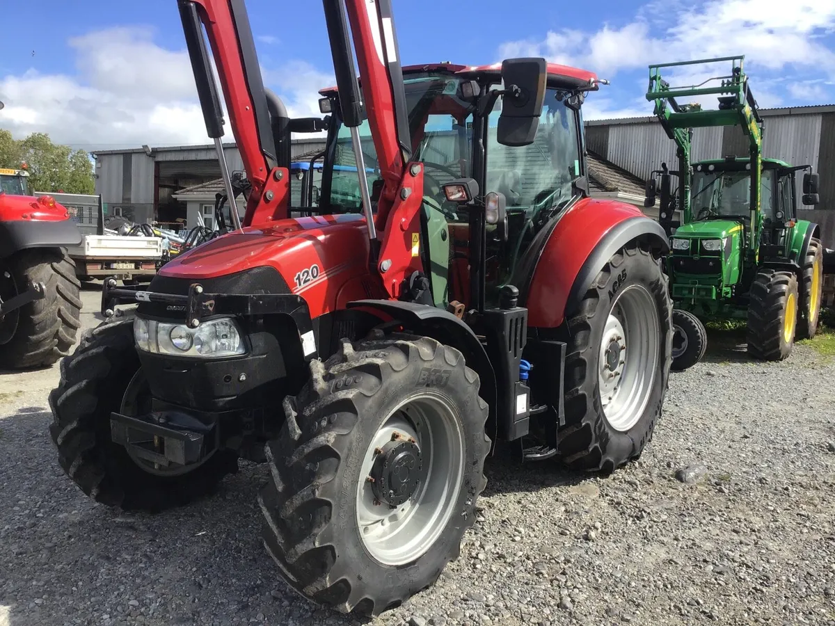 Case Luxxum 120 With Quicke Q4m Loader - Image 3