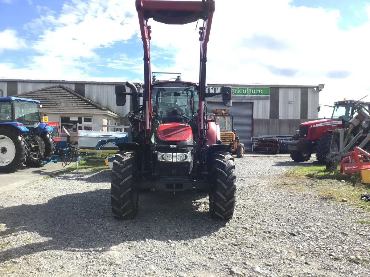 Case Luxxum 120 With Quicke Q4m Loader - Image 4